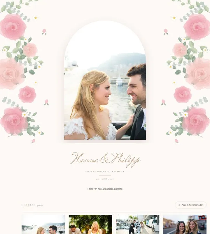 Beispiel Hochzeit